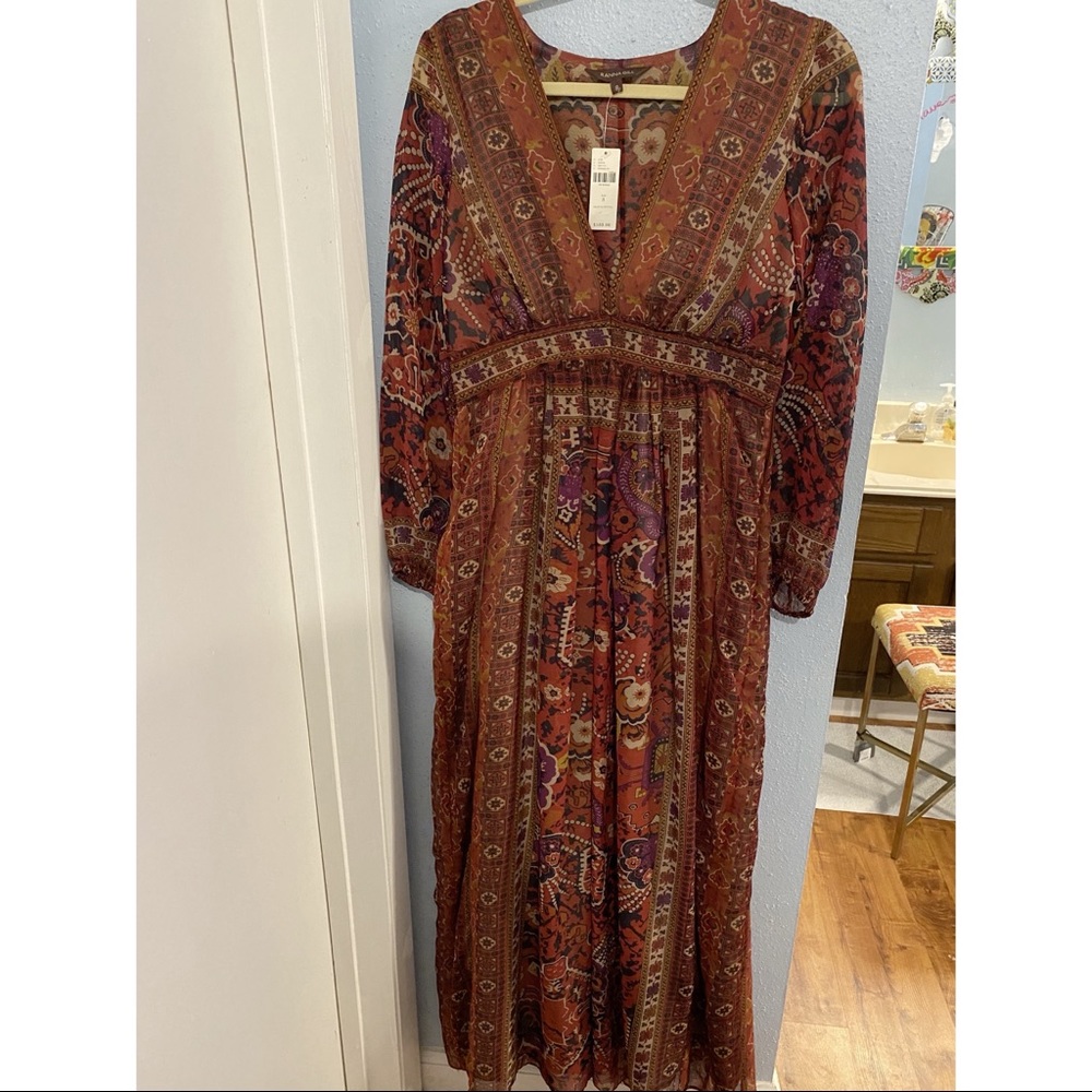 Anthropologie maxi dress